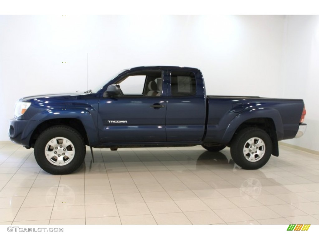 Indigo Ink Blue Pearl 2005 Toyota Tacoma Access Cab 4x4 Exterior Photo #51393726