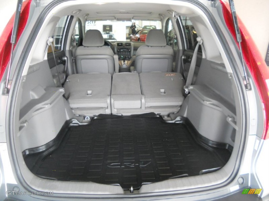 2008 CR-V EX 4WD - Whistler Silver Metallic / Gray photo #12