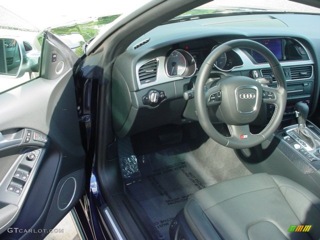 2011 S5 3.0 TFSI quattro Cabriolet - Deep Sea Blue Pearl Effect / Black Silk Nappa Leather photo #5