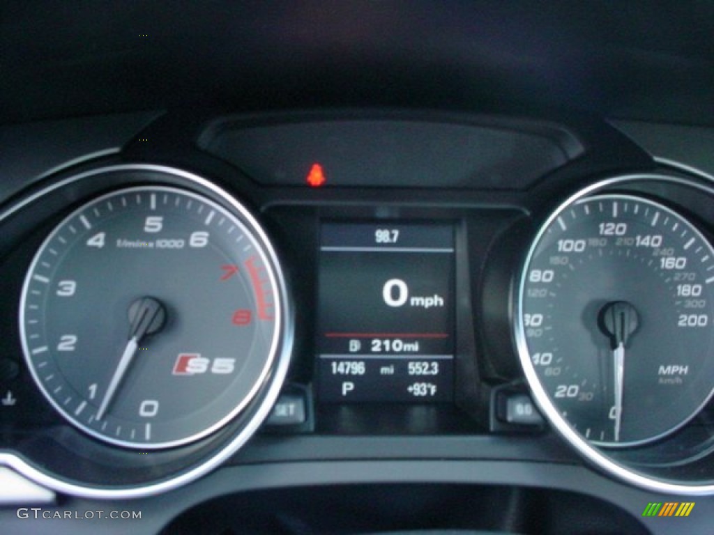 2010 Audi S5 3.0 TFSI quattro Cabriolet Gauges Photo #51394763