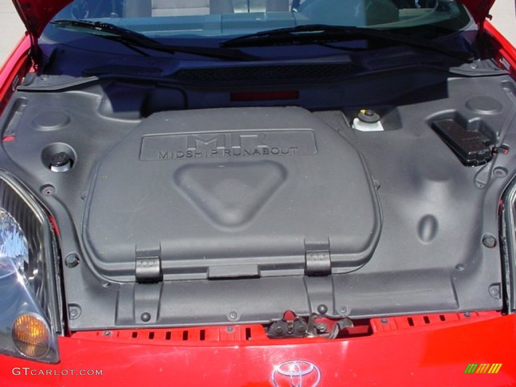2001 MR2 Spyder Roadster - Absolutely Red / Black photo #7