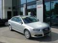 2008 Light Silver Metallic Audi A4 2.0T quattro S-Line Sedan  photo #1