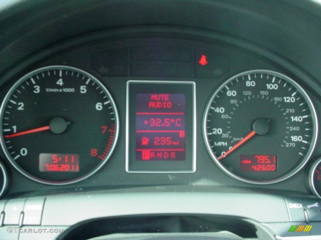 2008 A4 2.0T quattro S-Line Sedan - Light Silver Metallic / Black photo #9