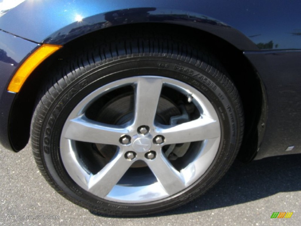 2008 Solstice Roadster - Deep Blue / Ebony/Sand photo #3