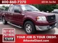 2004 Dark Toreador Red Metallic Ford F150 XLT SuperCab  photo #3