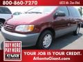 Vintage Red Pearl 2002 Toyota Sienna LE