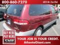 2002 Vintage Red Pearl Toyota Sienna LE  photo #3