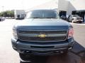 2011 Blue Granite Metallic Chevrolet Silverado 1500 LT Extended Cab 4x4  photo #2