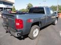 2011 Blue Granite Metallic Chevrolet Silverado 1500 LT Extended Cab 4x4  photo #7