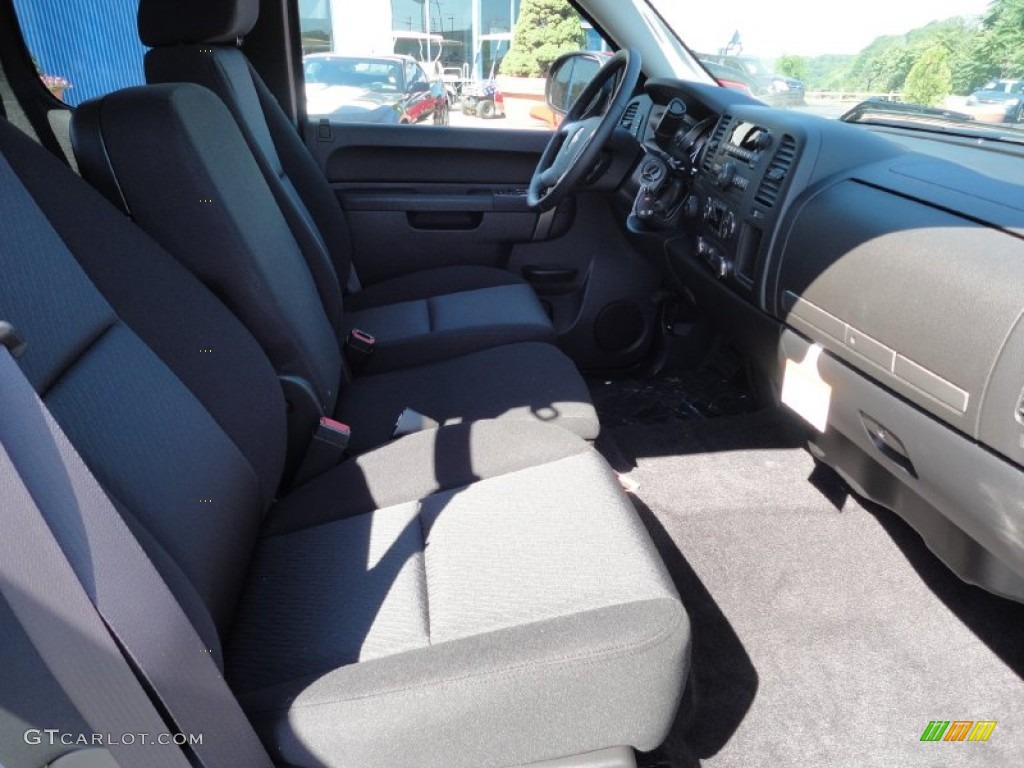 2011 Silverado 1500 LT Extended Cab 4x4 - Blue Granite Metallic / Ebony photo #17