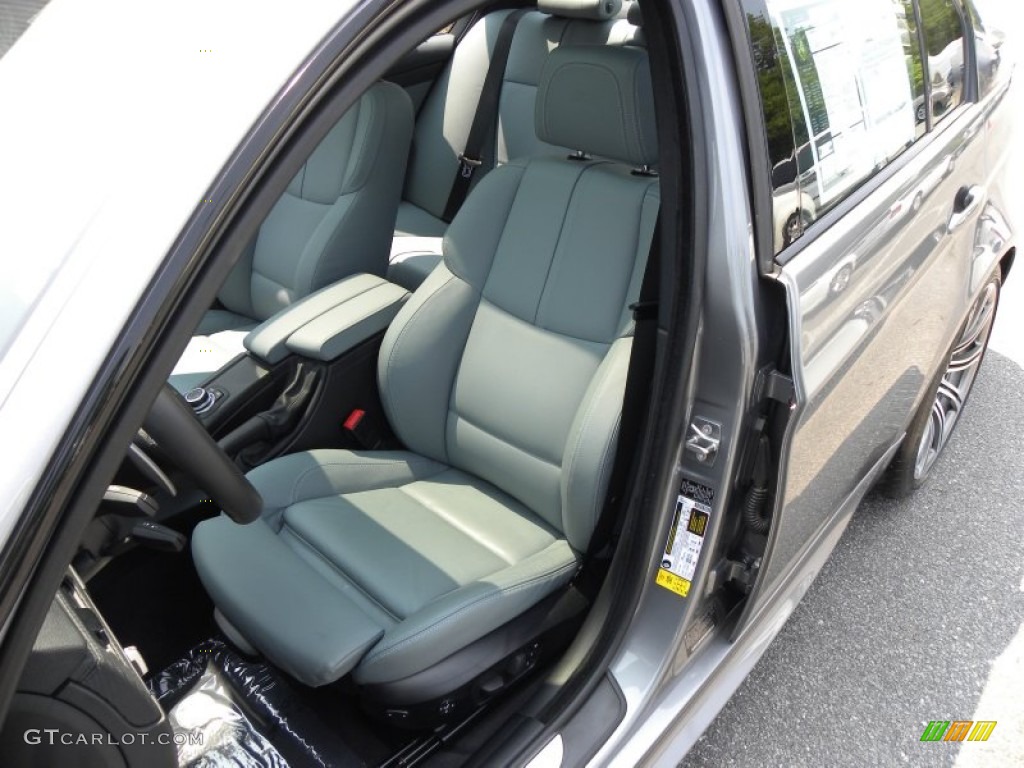 Silver Novillo Interior 2010 BMW M3 Sedan Photo #51397706