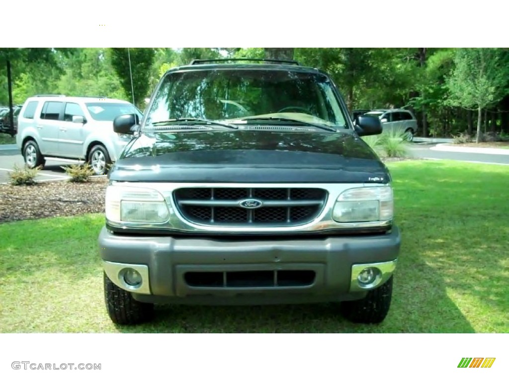 2000 Explorer XLT - Black / Medium Prairie Tan photo #8