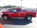 2011 Victory Red Chevrolet Silverado 1500 LS Extended Cab 4x4  photo #4