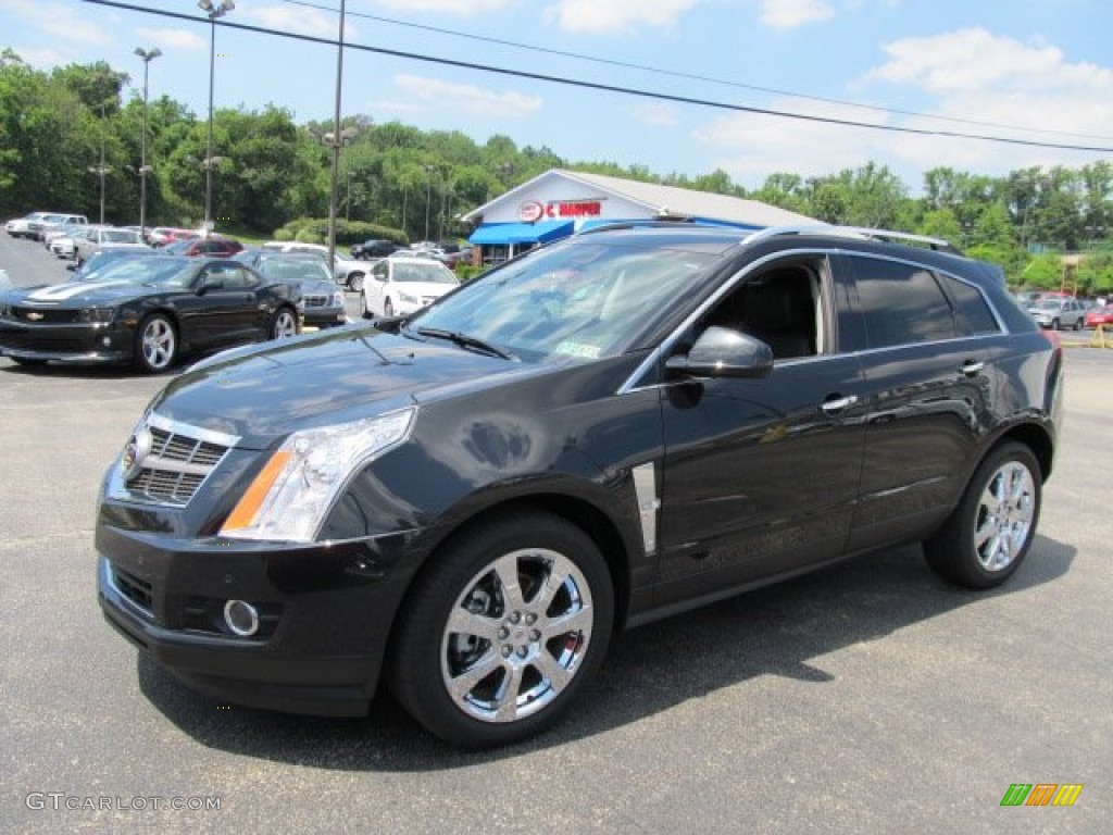Black Ice Metallic 2011 Cadillac SRX 4 V6 AWD Exterior Photo #51399050