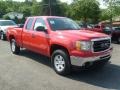 2011 Fire Red GMC Sierra 1500 SLE Extended Cab 4x4  photo #1