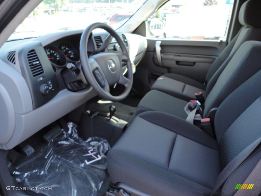 2011 Silverado 1500 LS Extended Cab 4x4 - Steel Green Metallic / Dark Titanium photo #10