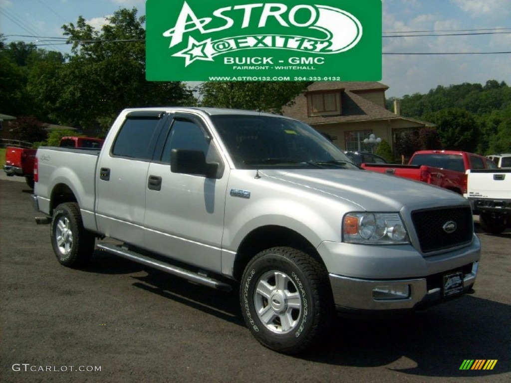 Silver Metallic Ford F150