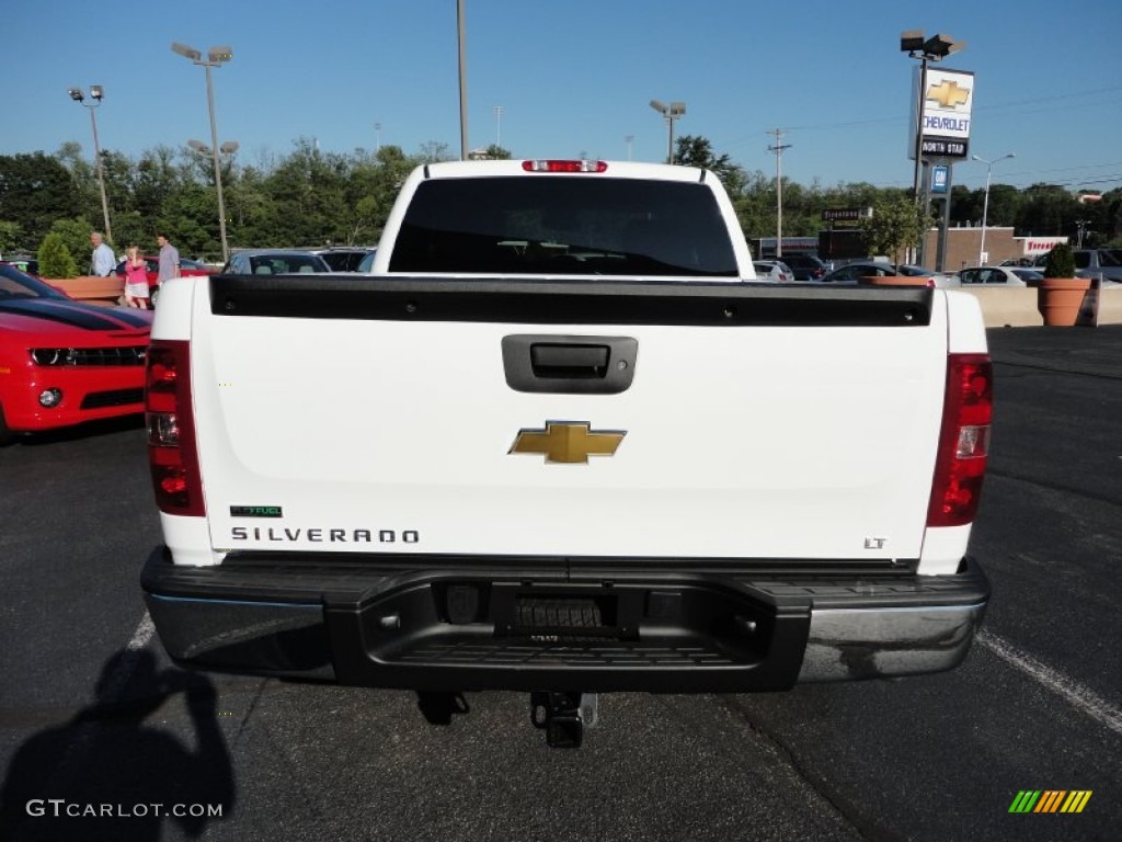 2011 Silverado 1500 LT Extended Cab 4x4 - Summit White / Ebony photo #6