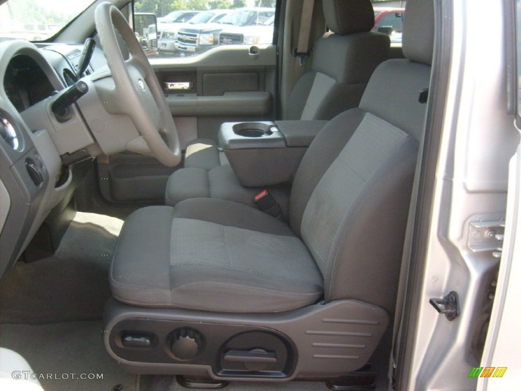 2004 F150 XLT SuperCrew 4x4 - Silver Metallic / Medium/Dark Flint photo #10