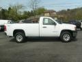 2008 Summit White GMC Sierra 1500 Regular Cab 4x4  photo #8