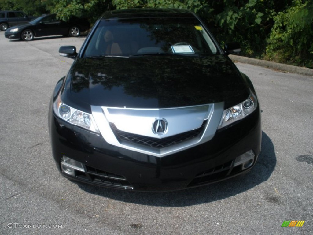 Crystal Black Pearl 2010 Acura TL 3.7 SH-AWD Technology Exterior Photo #51400385