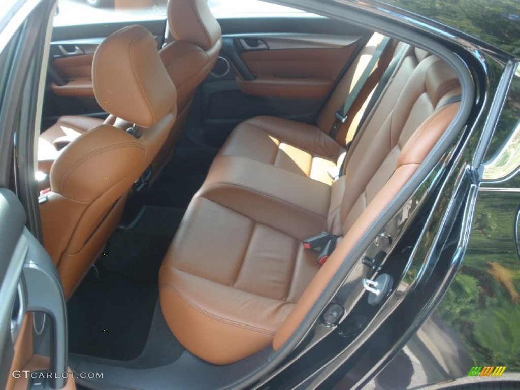Umber Brown Interior 2010 Acura TL 3.7 SH-AWD Technology Photo #51400451