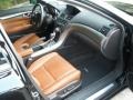 Umber Brown 2010 Acura TL 3.7 SH-AWD Technology Interior Color