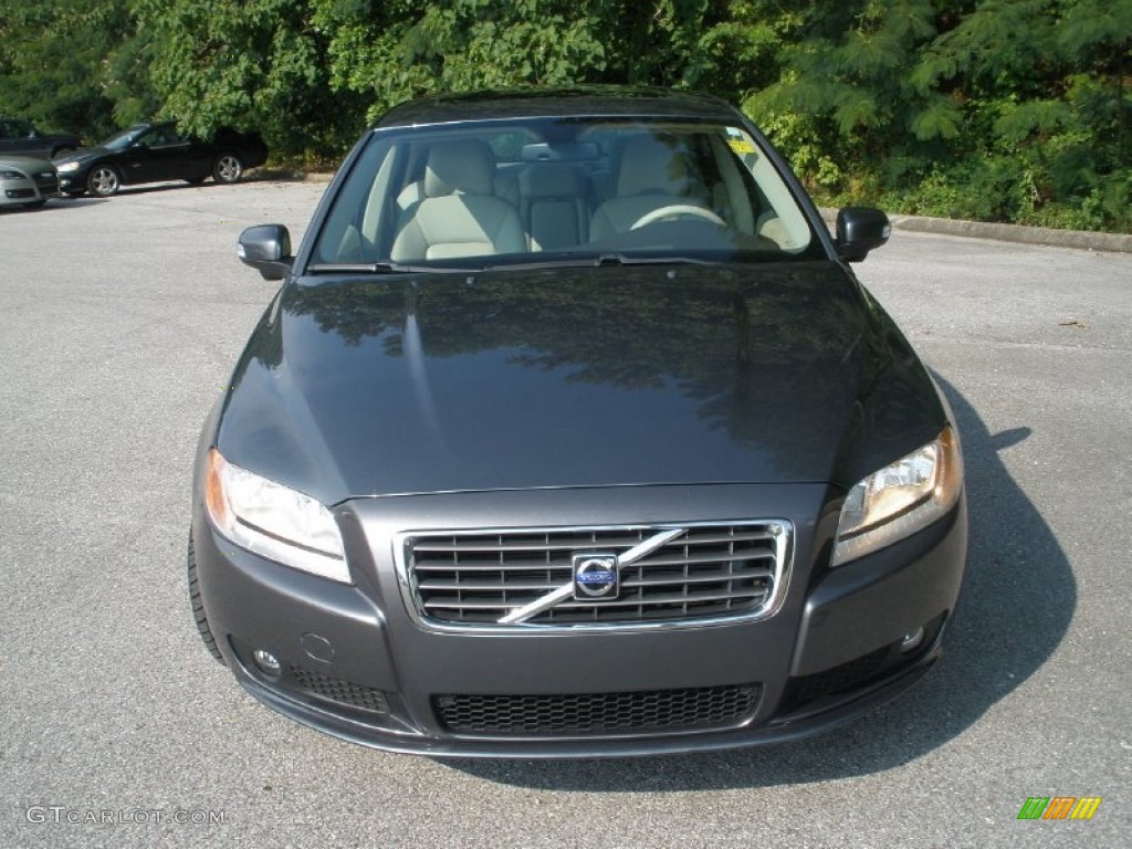 2008 S80 3.2 - Titanium Gray Metallic / Sandstone Beige photo #8