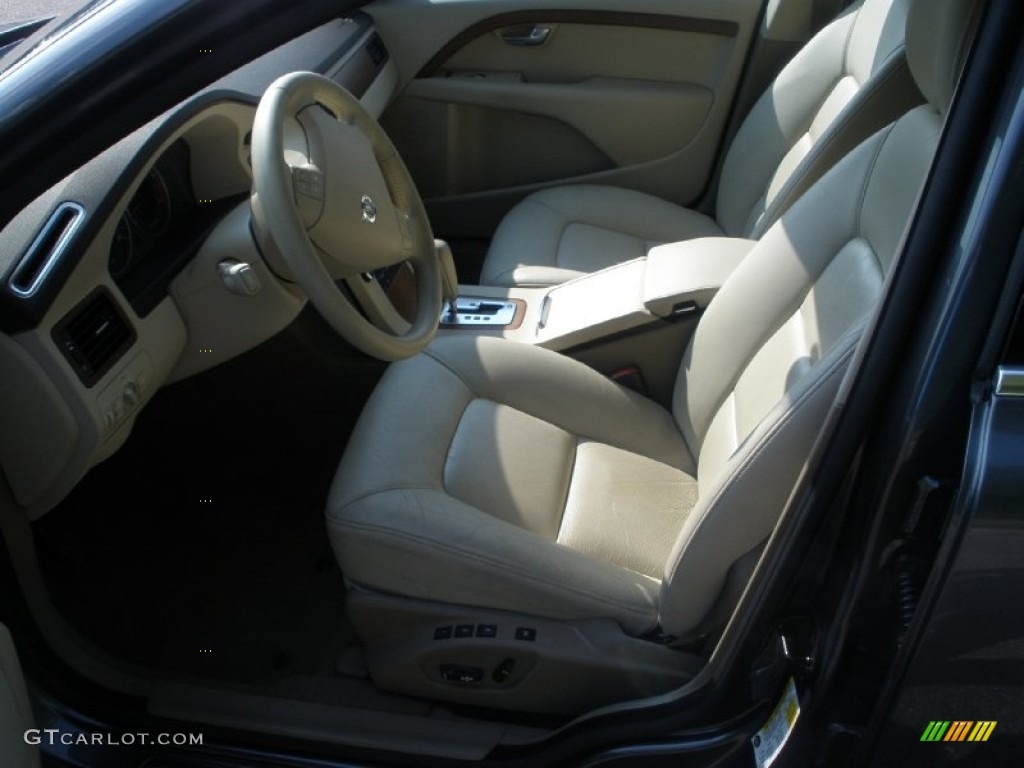 2008 S80 3.2 - Titanium Gray Metallic / Sandstone Beige photo #14