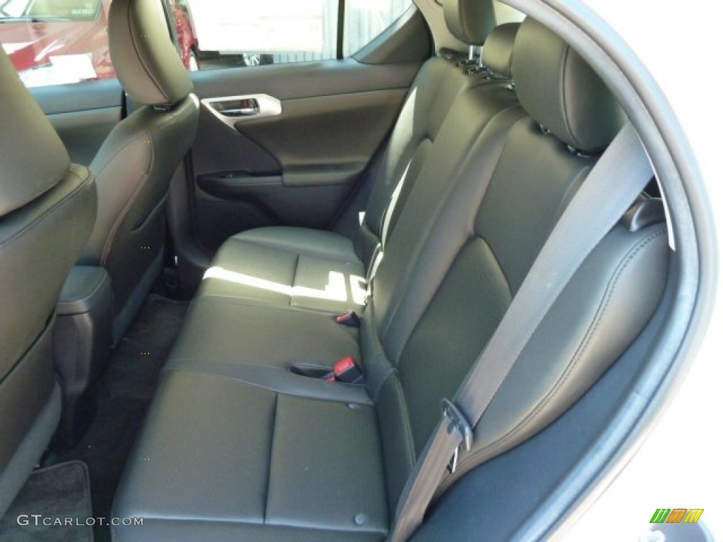 Black Interior 2011 Lexus CT 200h Hybrid Premium Photo #51401420