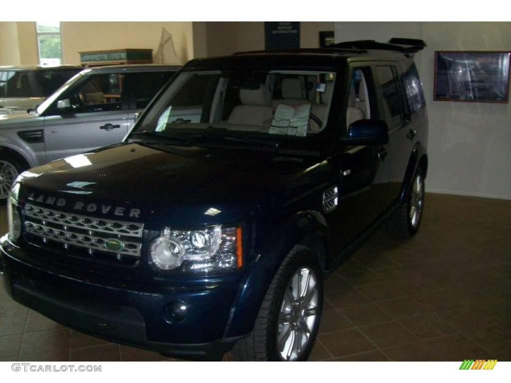 2011 LR4 HSE LUX - Baltic Blue Metallic / Almond/Nutmeg photo #1