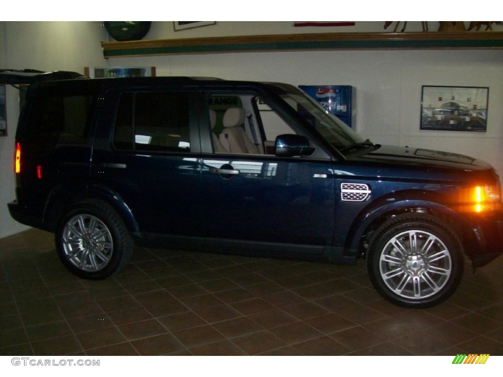 2011 LR4 HSE LUX - Baltic Blue Metallic / Almond/Nutmeg photo #4