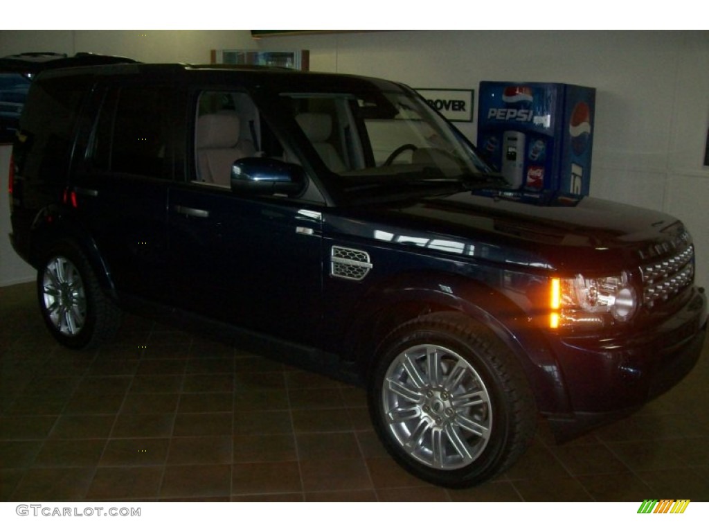 2011 LR4 HSE LUX - Baltic Blue Metallic / Almond/Nutmeg photo #6