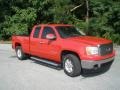 2007 Fire Red GMC Sierra 1500 SLT Extended Cab 4x4  photo #1