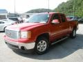 Fire Red - Sierra 1500 SLT Extended Cab 4x4 Photo No. 7