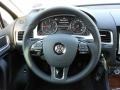 Black Anthracite 2011 Volkswagen Touareg TDI Lux 4XMotion Steering Wheel