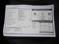  2011 Touareg TDI Lux 4XMotion Window Sticker
