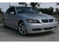 2008 Titanium Silver Metallic BMW 3 Series 335i Sedan  photo #1