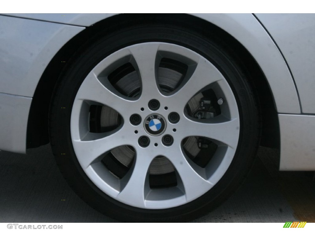 2008 3 Series 335i Sedan - Titanium Silver Metallic / Gray photo #7