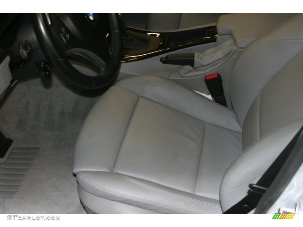 2008 3 Series 335i Sedan - Titanium Silver Metallic / Gray photo #16