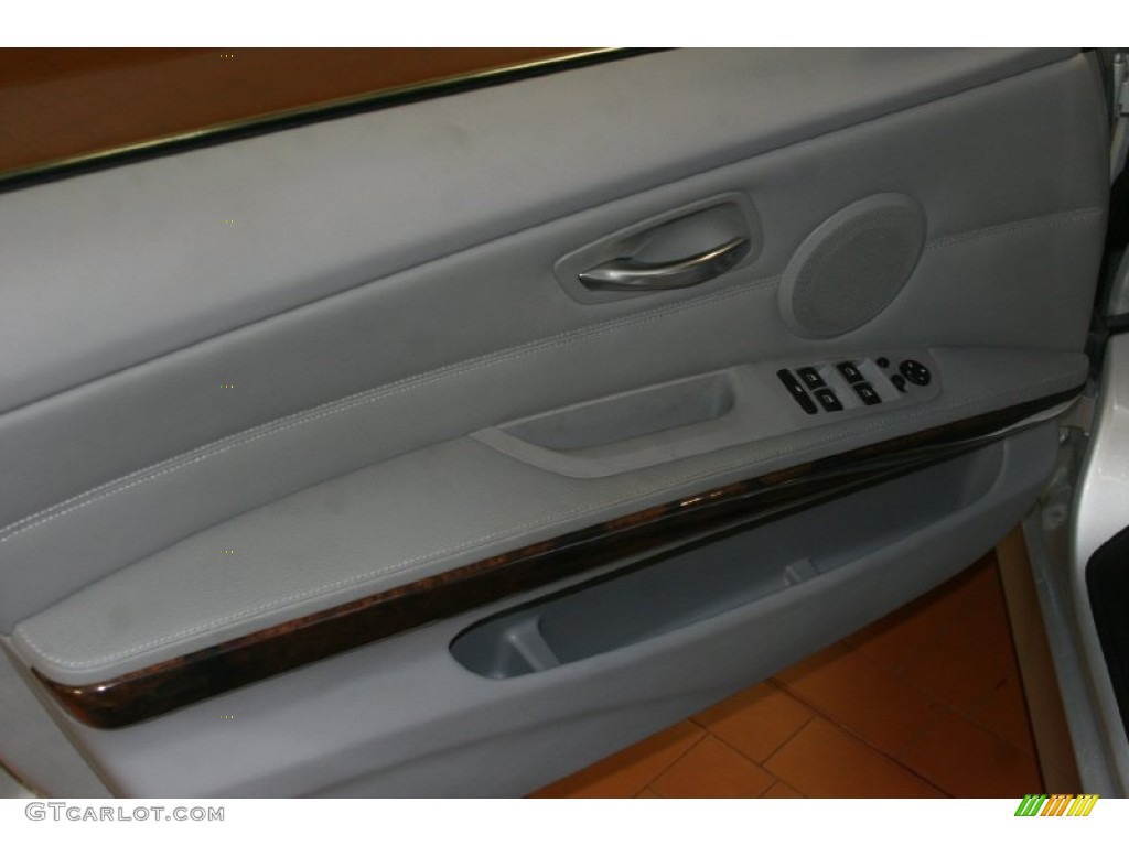 2008 3 Series 335i Sedan - Titanium Silver Metallic / Gray photo #18