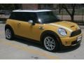 2008 Mellow Yellow Mini Cooper S Hardtop  photo #3