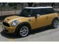 2008 Mellow Yellow Mini Cooper S Hardtop  photo #11