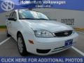 2005 Cloud 9 White Ford Focus ZX4 S Sedan  photo #1