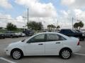 2005 Cloud 9 White Ford Focus ZX4 S Sedan  photo #4