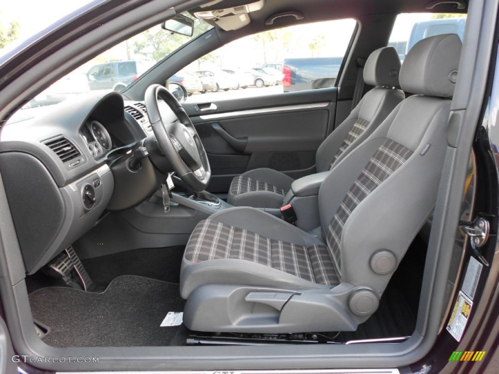 Interlagos Plaid Cloth Interior 2008 Volkswagen GTI 2 Door Photo #51406065