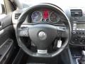 Interlagos Plaid Cloth Steering Wheel Photo for 2008 Volkswagen GTI #51406107