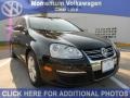 2009 Black Uni Volkswagen Jetta S SportWagen  photo #1