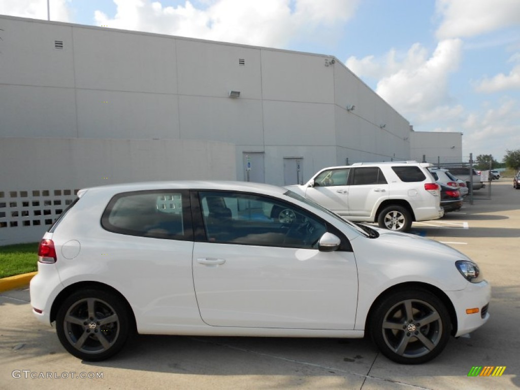 Candy White 2010 Volkswagen Golf 2 Door Exterior Photo #51406371