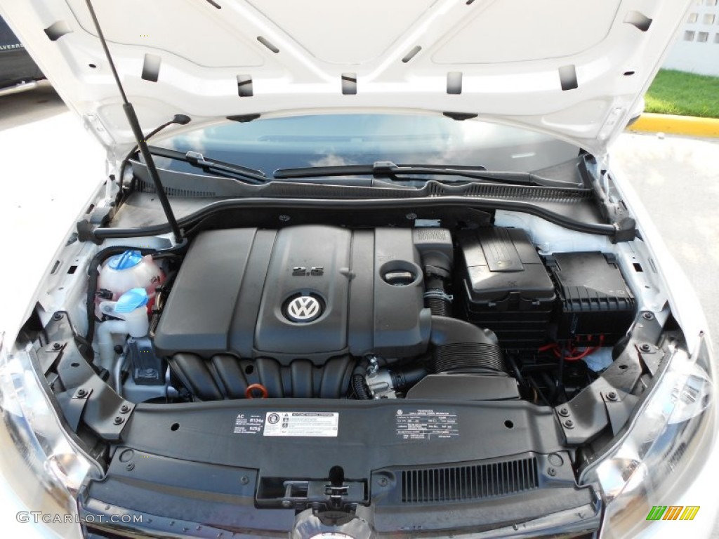 2010 Volkswagen Golf 2 Door 2.5 Liter DOHC 20-Valve 5 Cylinder Engine Photo #51406377